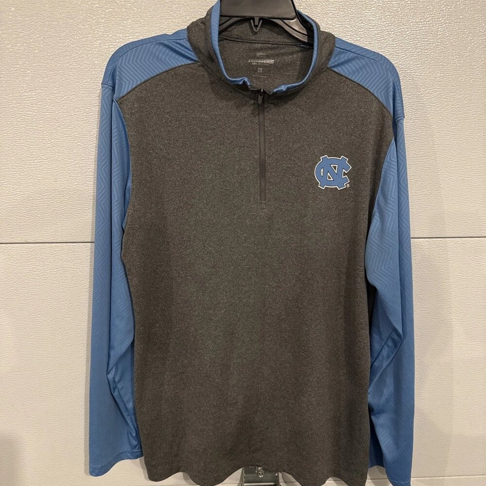 NCAA College Basketball North Carolina Tarheels Colosseum Quarter Zip Large